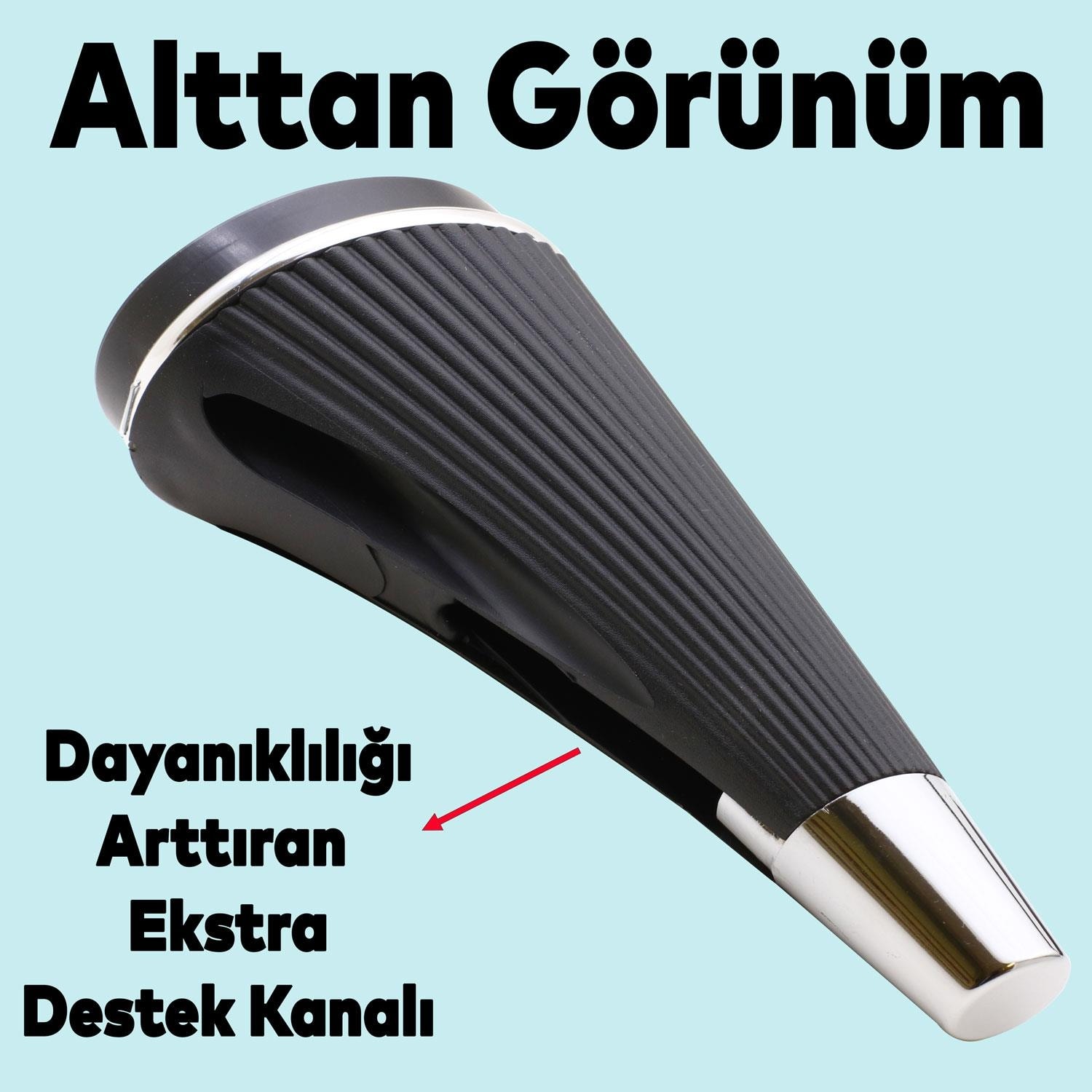 Iron Lüks Mobilya Kanepe Sehpa Tv Ünitesi Koltuk Ayağı 15 cm Siyah Krom Baza Ayakları