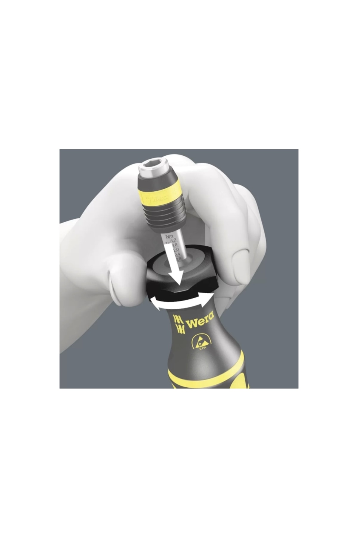 WERA 7431 Esd Tork Tornavidası 0,3-1 Nm 05074782001