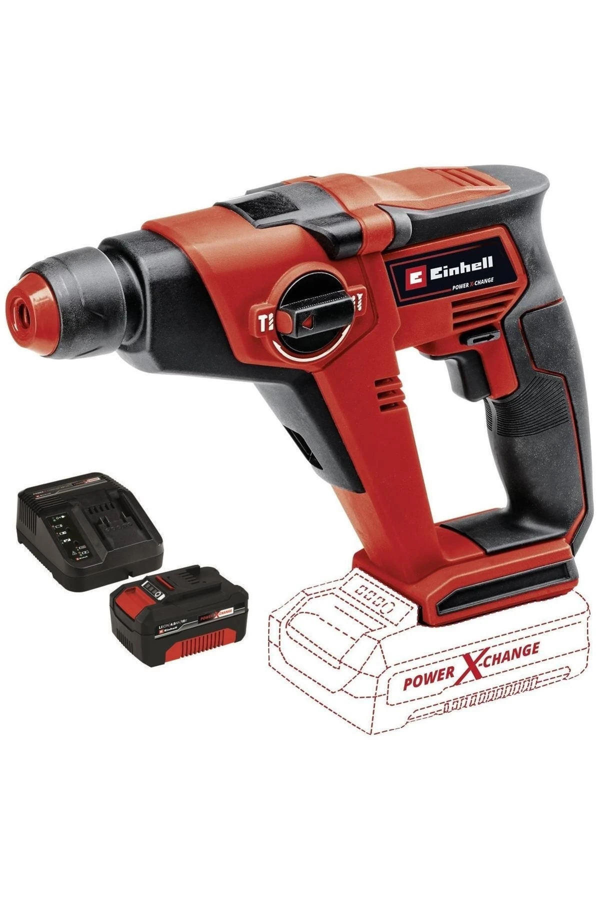 Te-hd 18/12 Li Solo Akülü Darbeli Matkap 4 Ah Akülü