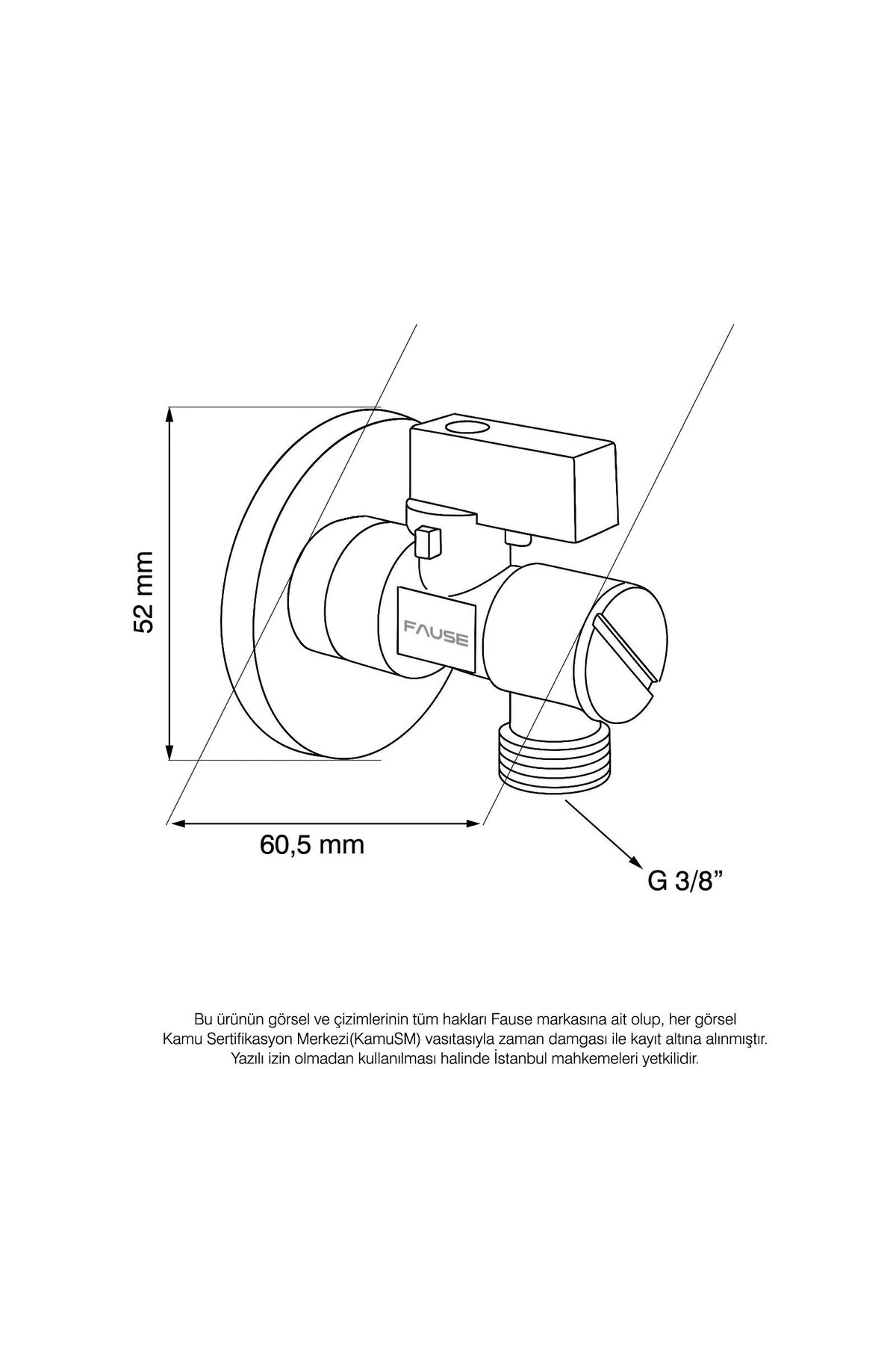 Filtreli Ara Musluk KDC110