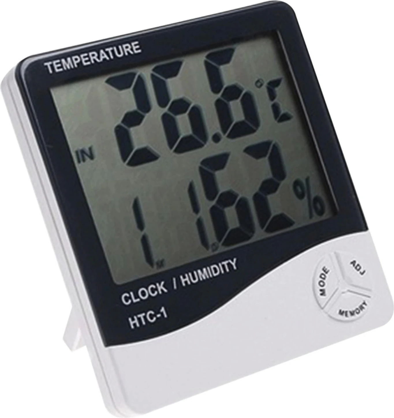 Masaüstü Dijital Termometre Nem Ölçer Higrometre (4887)