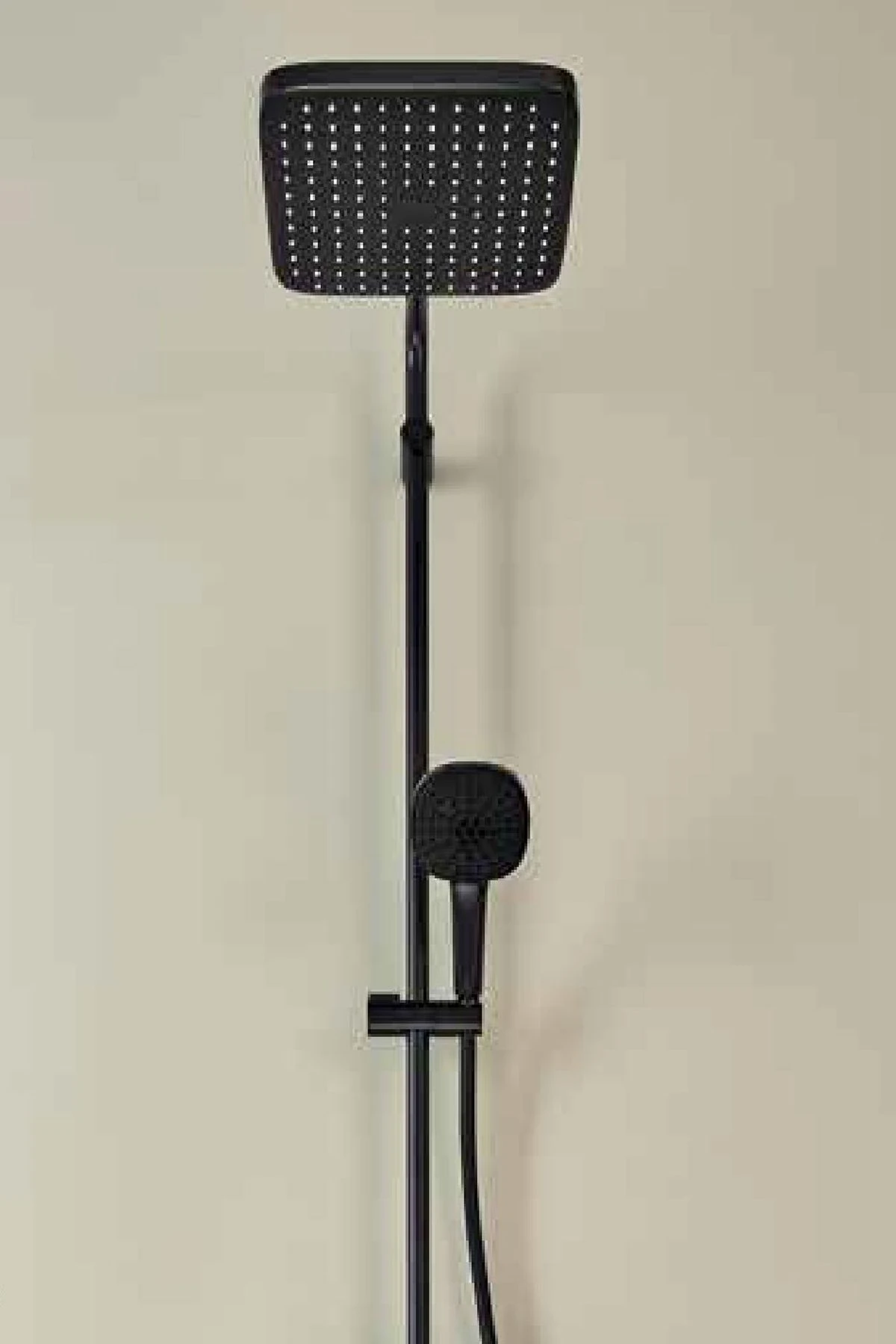 Tempesta System 250 Cube Kare Duş Başlıklı Duvara Monte Duş Sistemi, Mat Siyah - 269772431