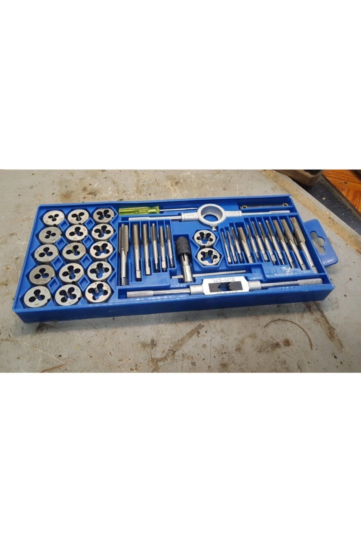 RİCO Rc3240 Pafta Kılavuz Yiv Diş Açma Seti 40 Parça