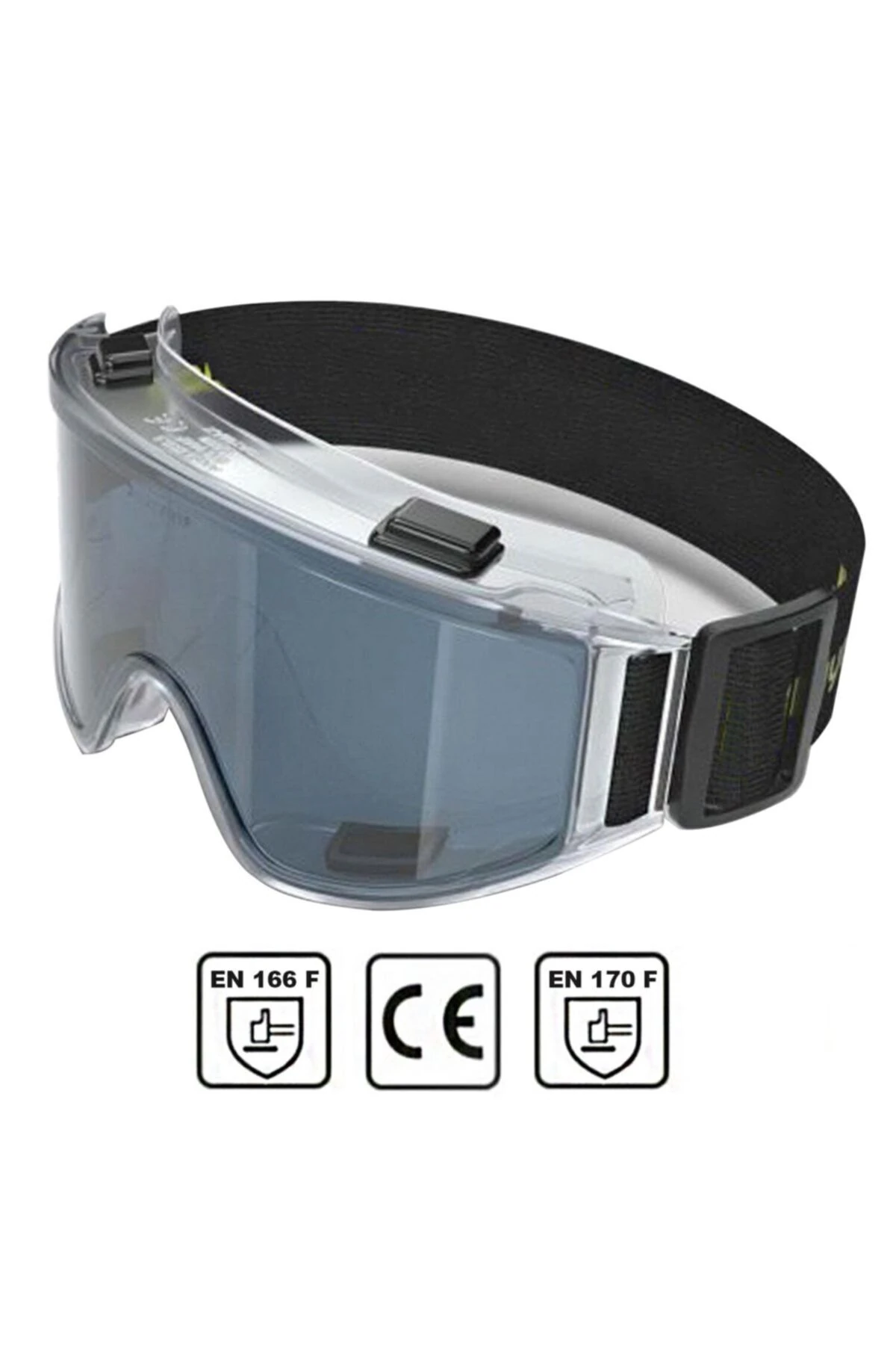 Iş Güvenlik Güvenliği Gözlüğü Kaynak Koruyucu Gözlük S550 Füme Ürünleri