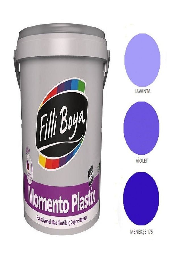 Momento Plastix Fonksiyonel Mat Plastik Iç Cephe Boyası 2.5lt (violet)