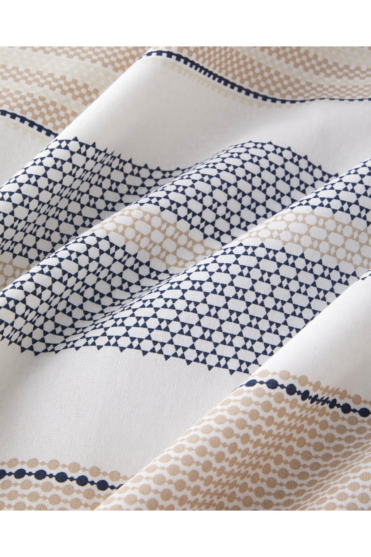 Pure Line Kolay Ütülenir Çift Kişilik Nevresim Takımı 200x220 cm Bej