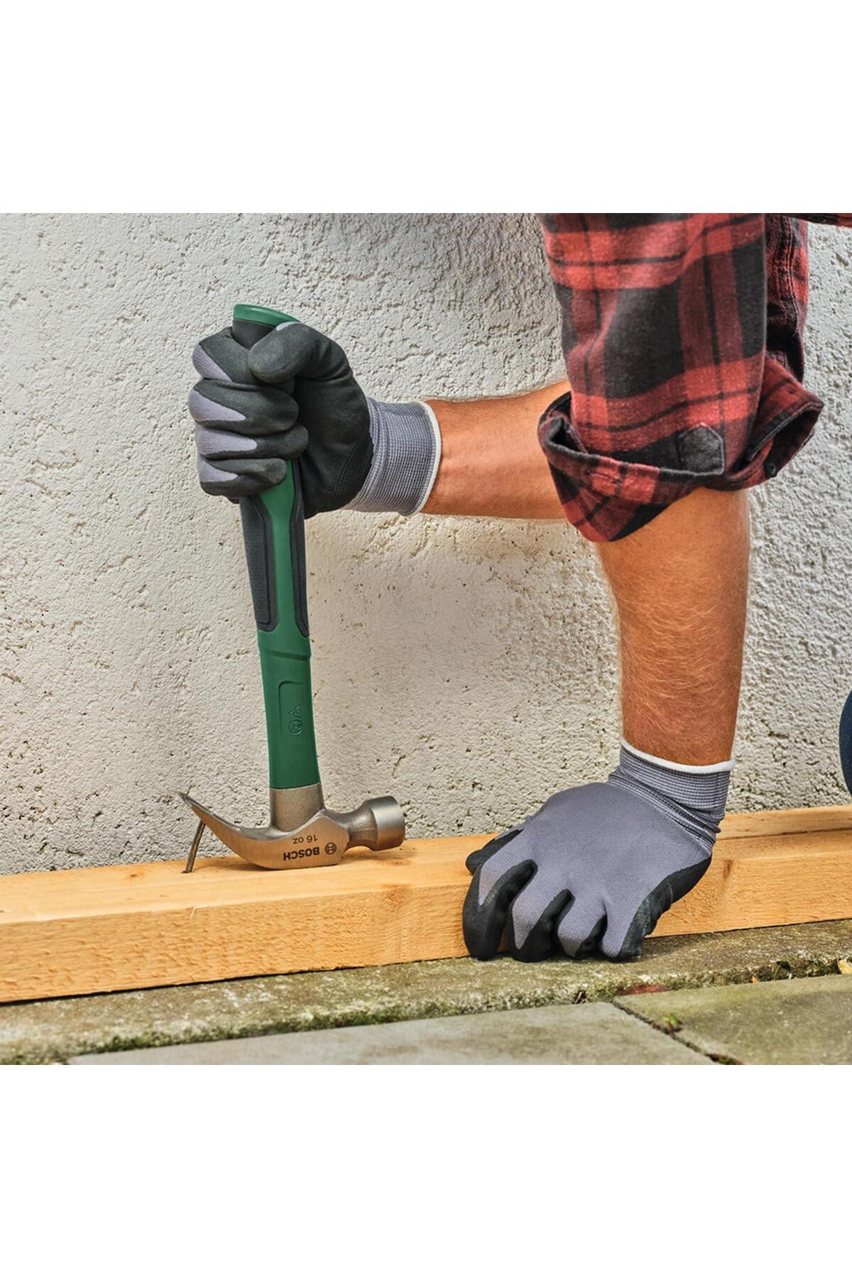 Fiber Saplı Çekiç Çatal Ağızlı Uzun 16oz (450 gr) 1600A02ZA2