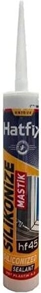 Hatfıx Silikonize Mastik 500 gr Beyaz