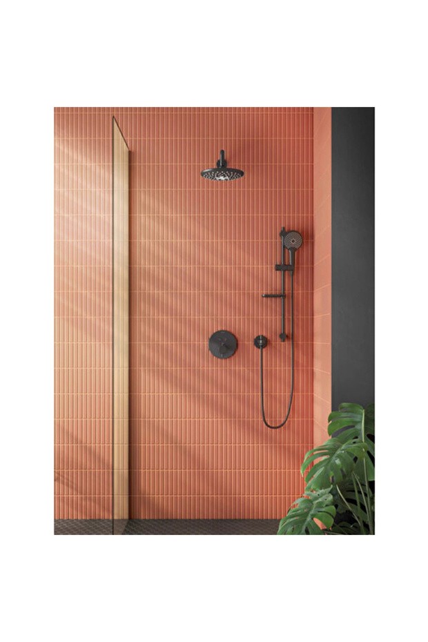 Artema Duşu Takımı, Bliss 3F, Sürgülü El, Mat Siyah, A4574336EXP