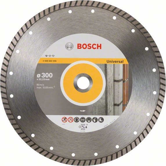 BOSCH Standard For Universal Turbo 300 Mm 2608602696