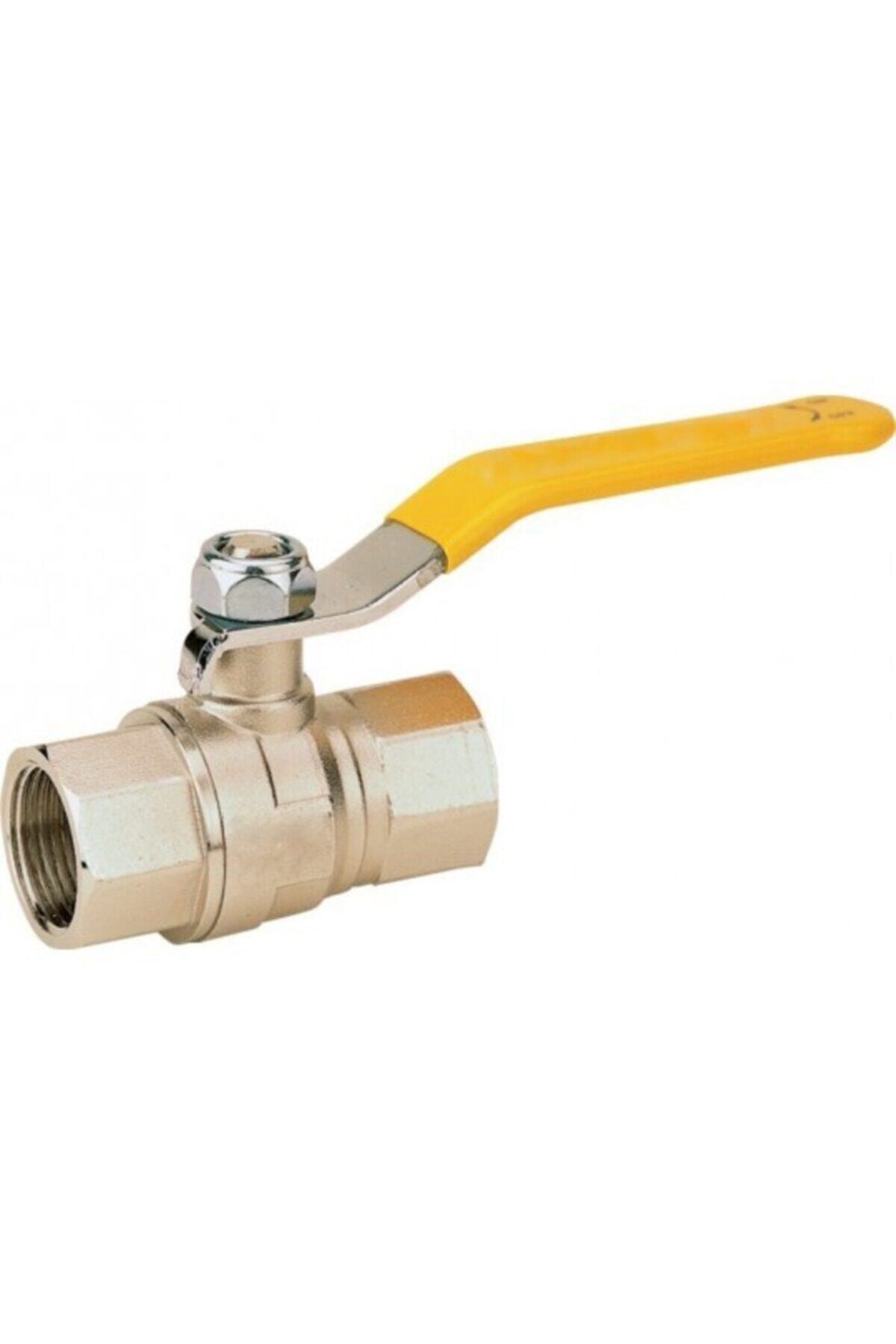 Doğalgaz Vanası Küresel 1/2 Kollu - Küresel Kollu Doğalgaz Vanası