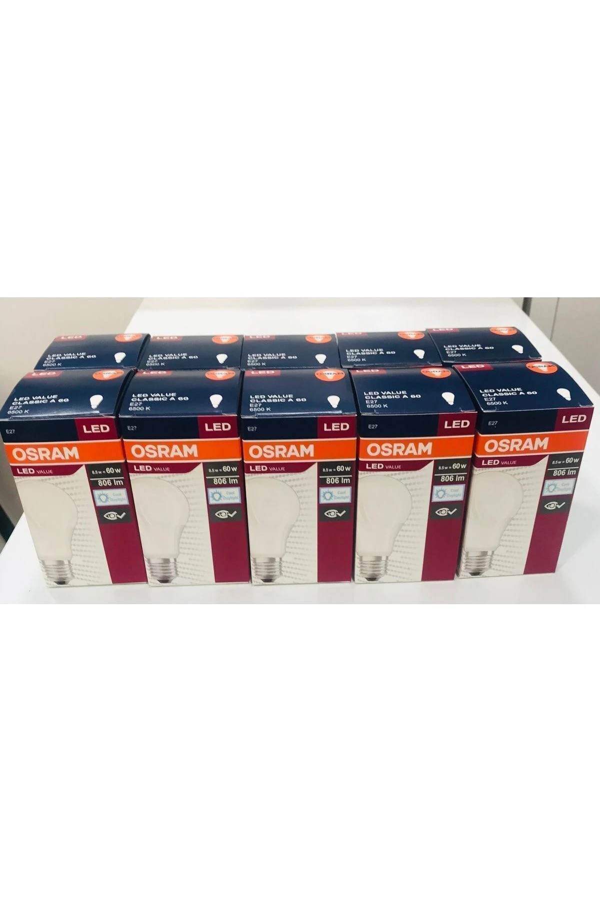 Osram 8,5w Led Ampul Beyaz 10 Lu Paket