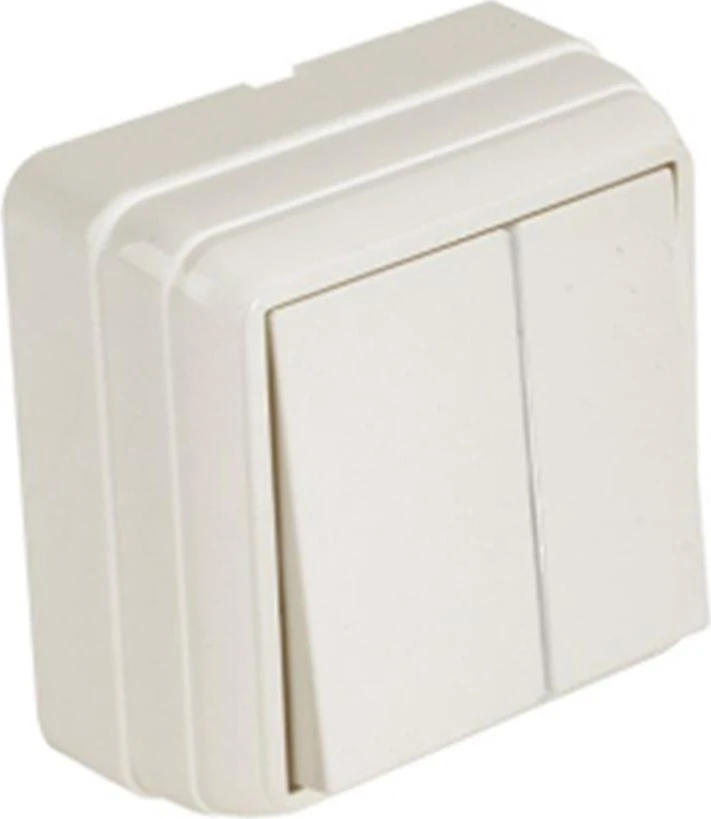 Mutlusan Bron Sıva Üstü Komütatör Beyaz (2160 302 0201)