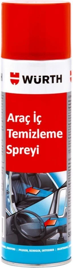 Araç Iç Temizleme Spreyi Şeftali Kokulu 500 ml