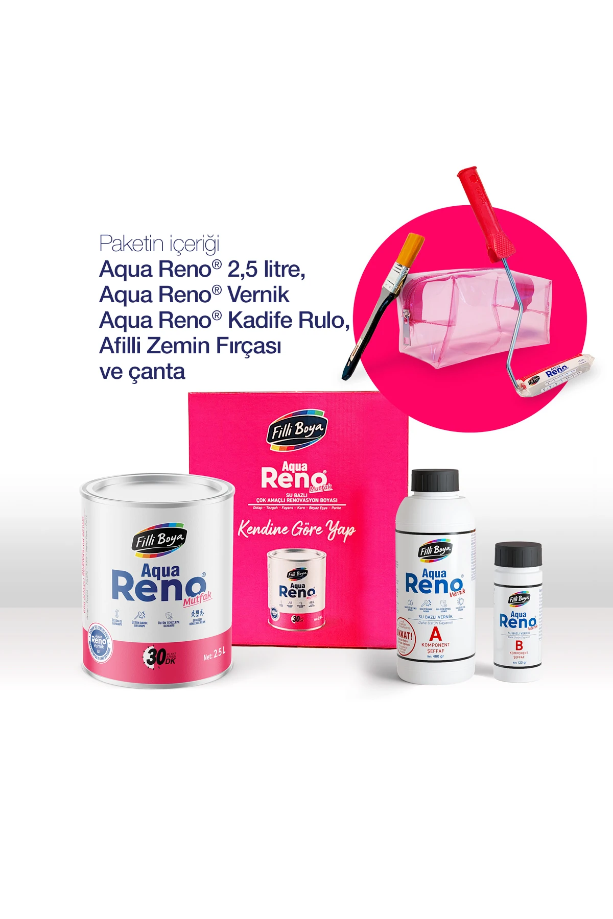 Aqua Reno Mutfak Yenileme Paketi Brom