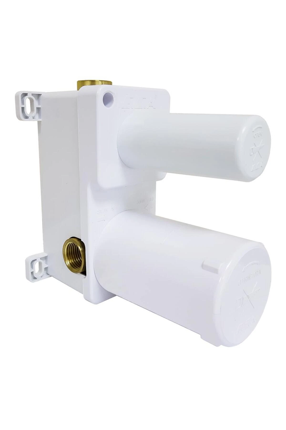 Tiera Ankastre Mat Siyah Banyo Bataryası 2 Parça Set / 2 Yollu (102167205C1-KDE+102166201C1)