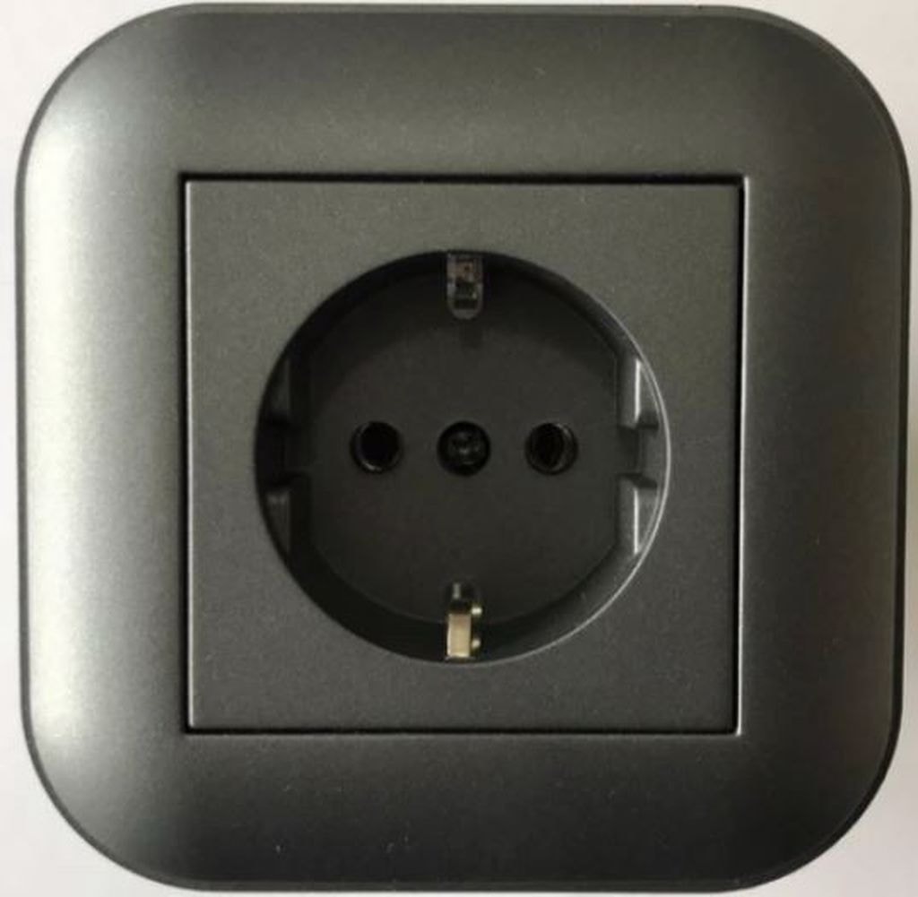 Loft Füme Topraklı Priz