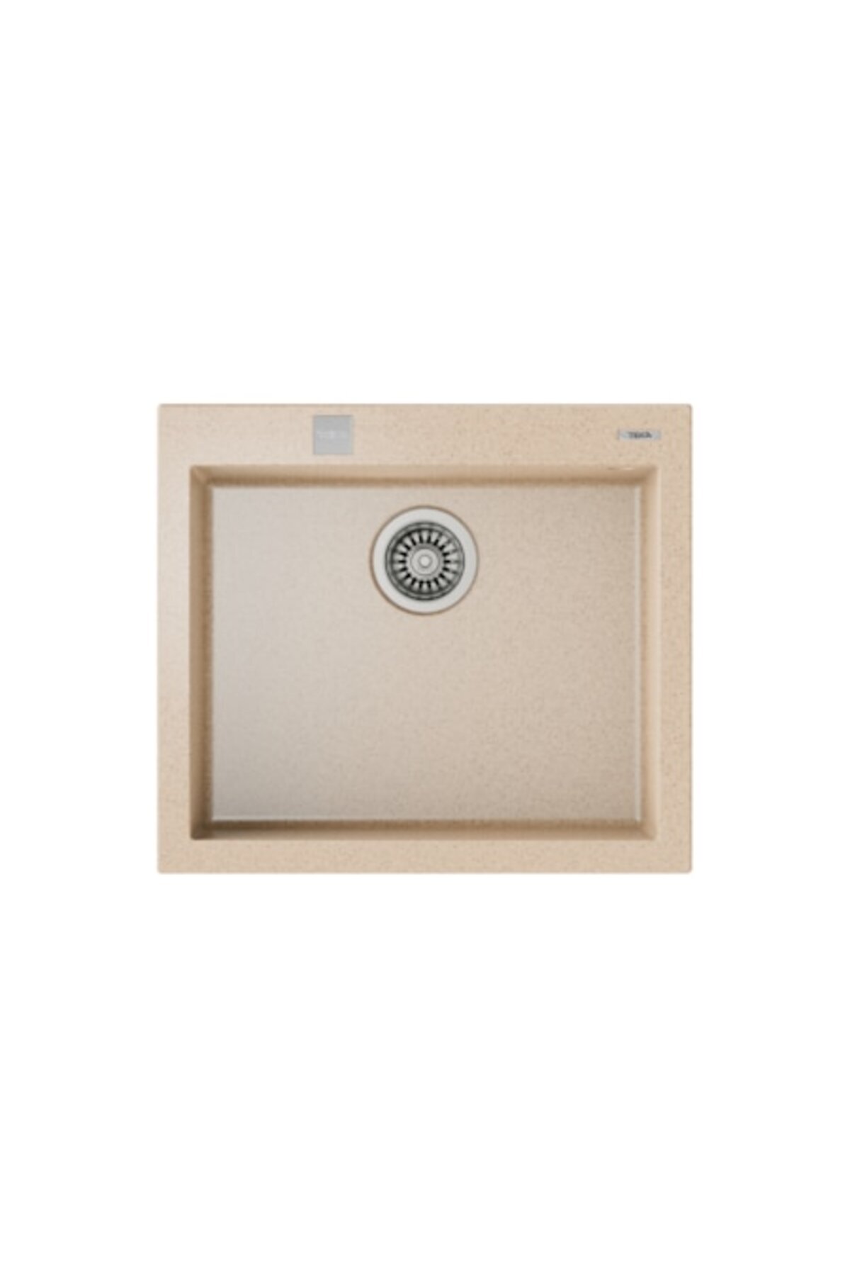 Bej Forsquare 50.40 Tg Tek Gözlü Damlalıksız Granit Eviye (.115230007)