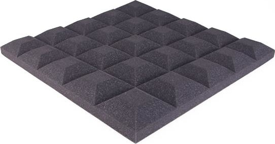 Akustik Kare Kesik Piramit Sünger 4 x 50 x 50 cm