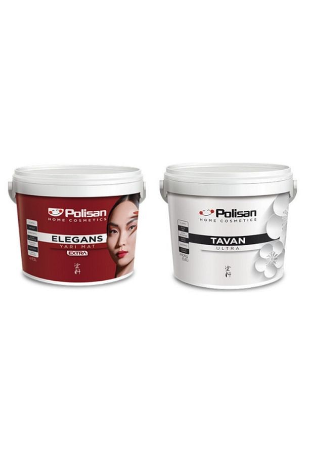 Elegans Extra Yarı Mat Iç Cephe Boyası 20kg+ Natura Extra Beyaz Tavan Boyası 17.5kg