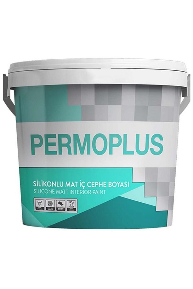 Permoplus Silikonlu Mat Iç Cephe Boyası