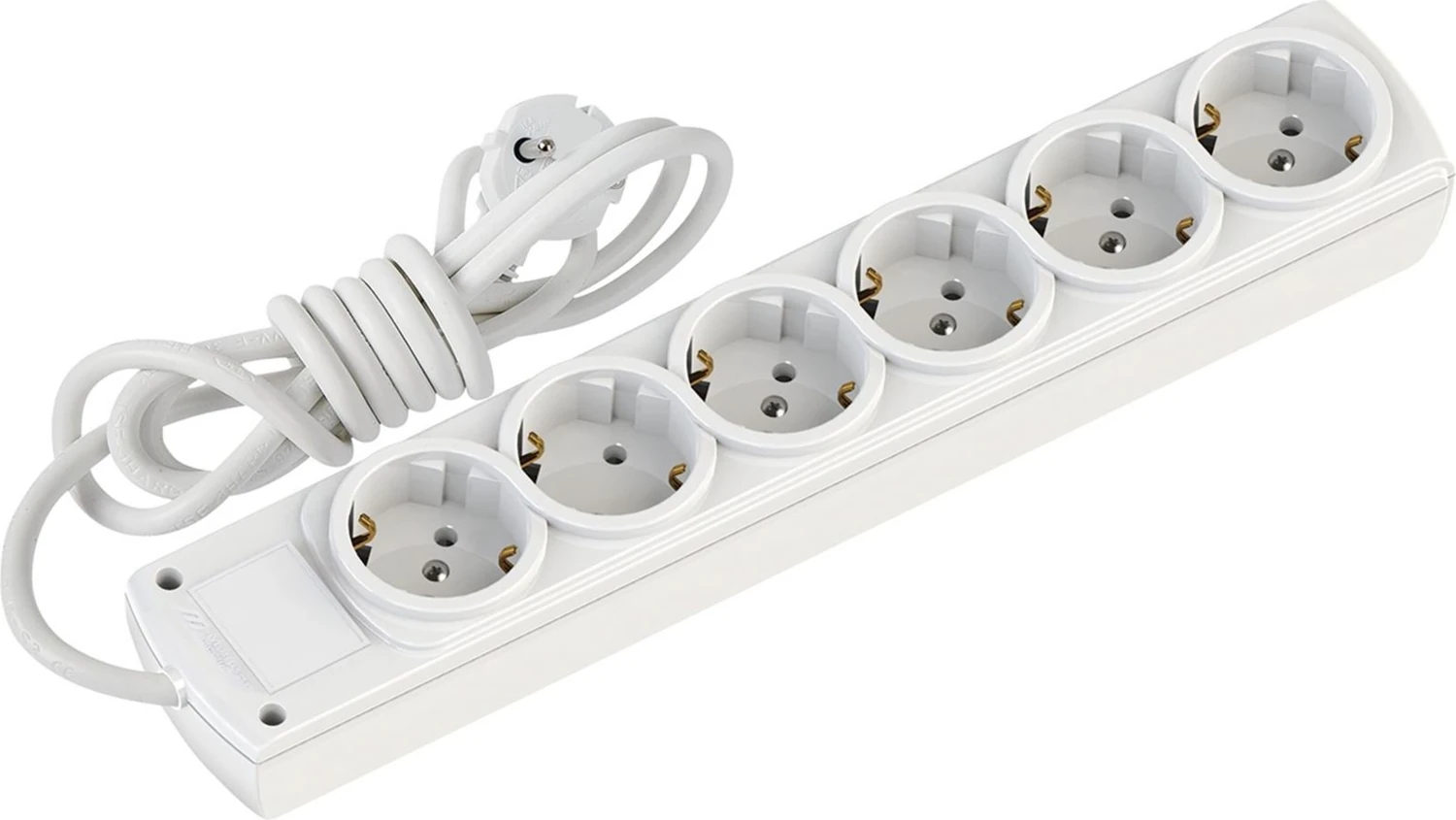 Mutlusan Rı-Tech 6lı 1mt Topraklı Grup Priz (001 175 610002 01 00)