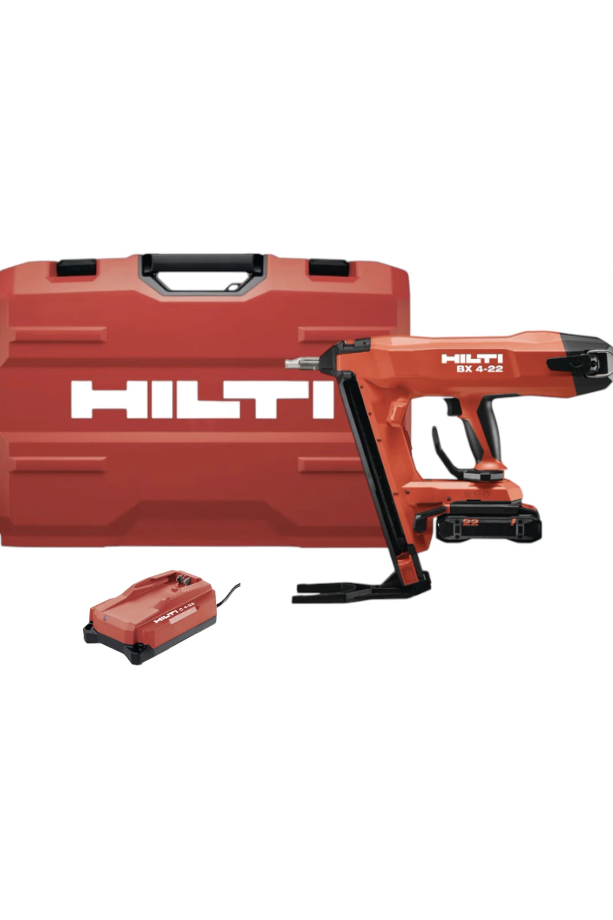 HILTİ  BX 4-22 AKÜLÜ BETON ÇİVİ ÇAKMA TABANCASI  + B 22-85 BATARYA + C 6-22 ŞARJ CİHAZI