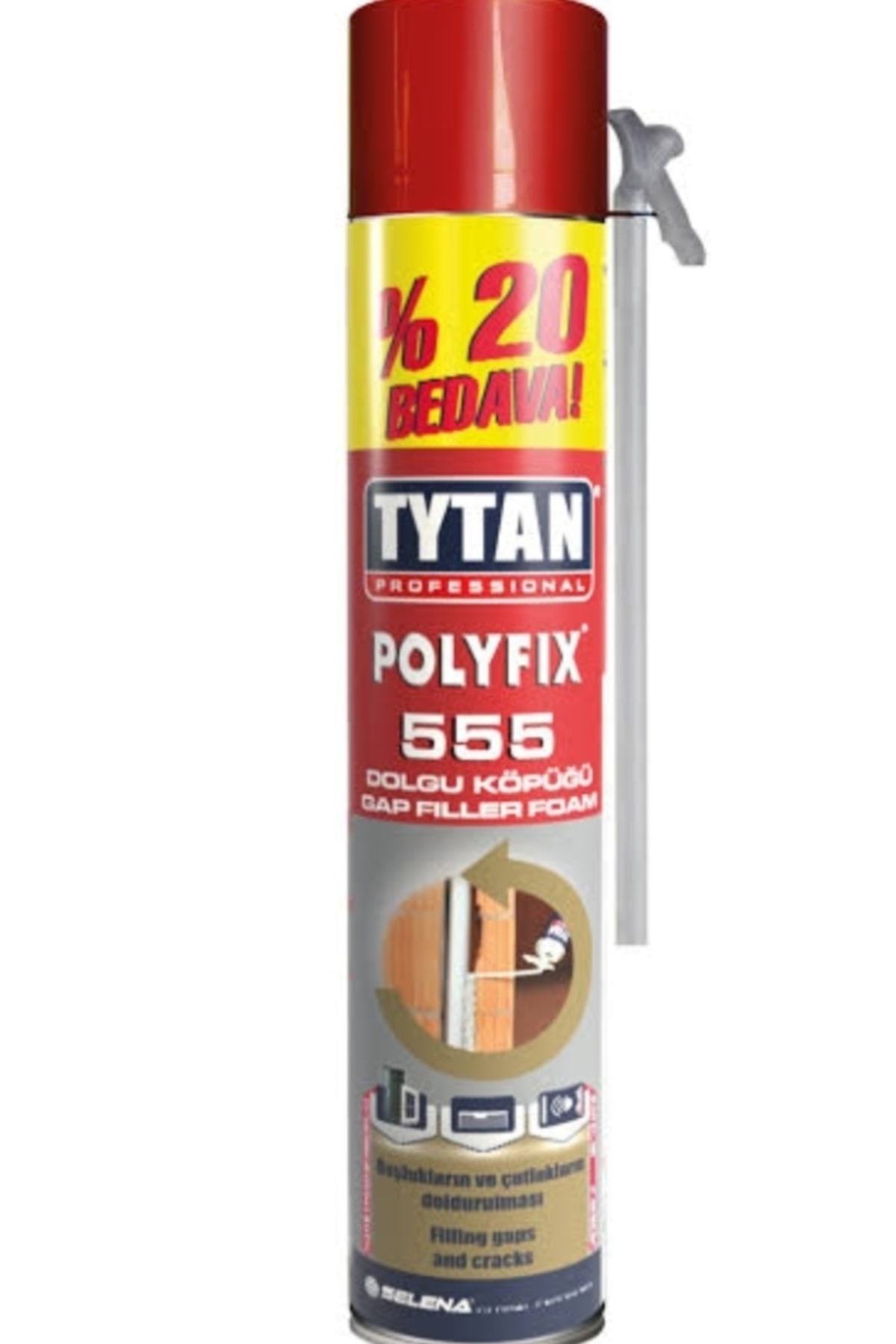 Polyfix 555 Pu Pipetli Dolgu Köpüğü