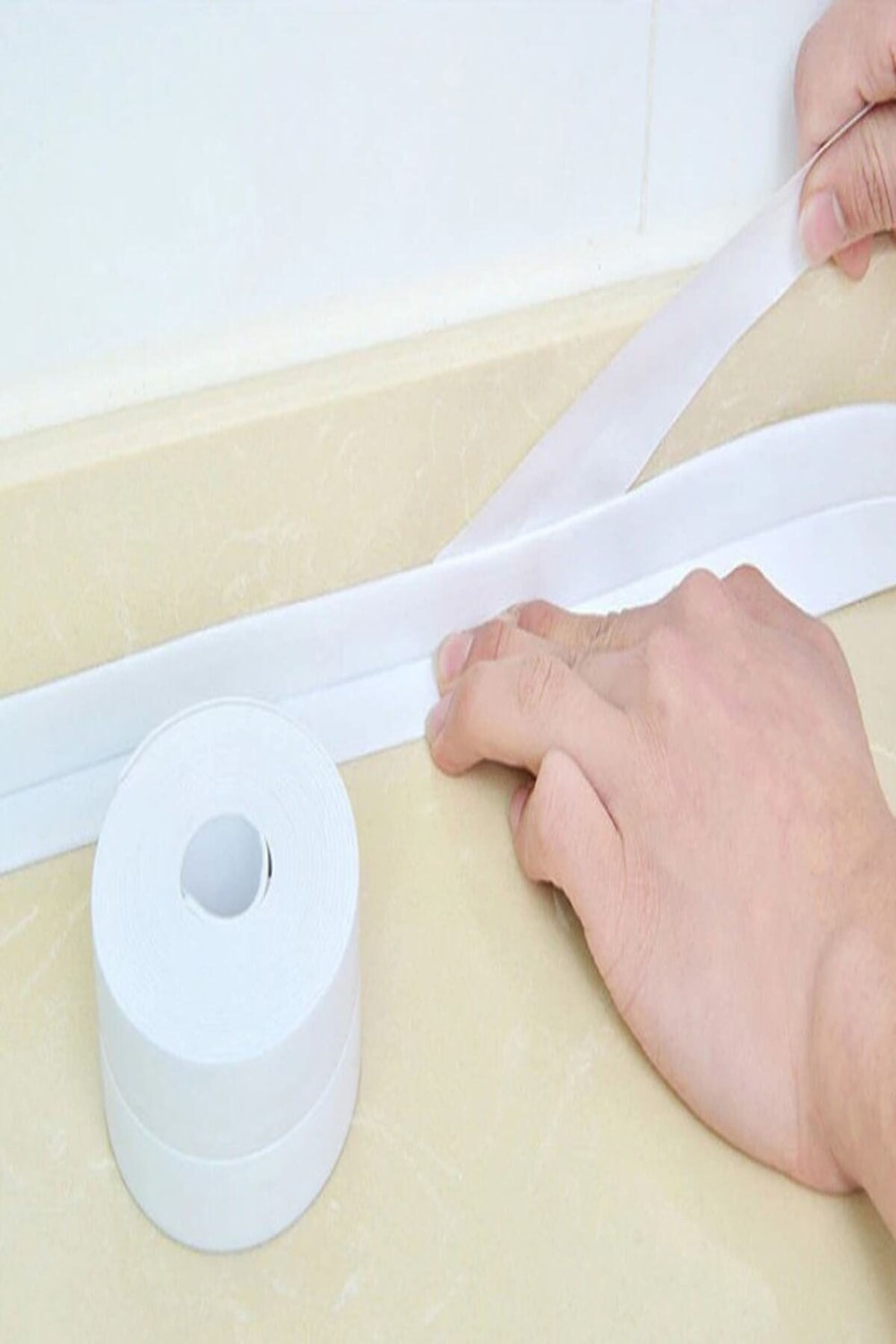 OZKUVVET Su Sızdırmaz Geçirmez Bant Lavabo Küvet Kenar Bandı Küvet Duş