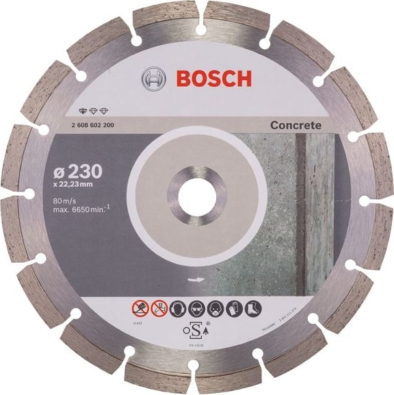 BOSCH Standart Beton Için Elmas Testere 230 mm