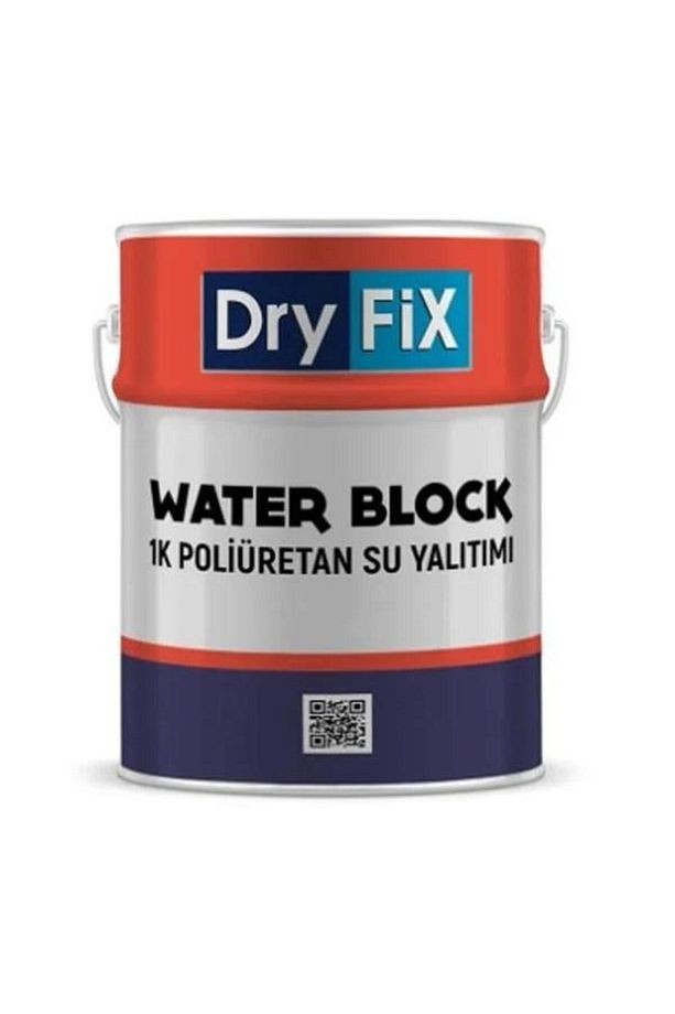 Water Block 1k Poliüretan Su Yalıtımı 5 Kg Gri