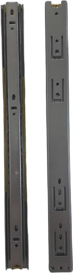Galvanizli Teleskopik Frensiz Çekmece Rayı 35X400