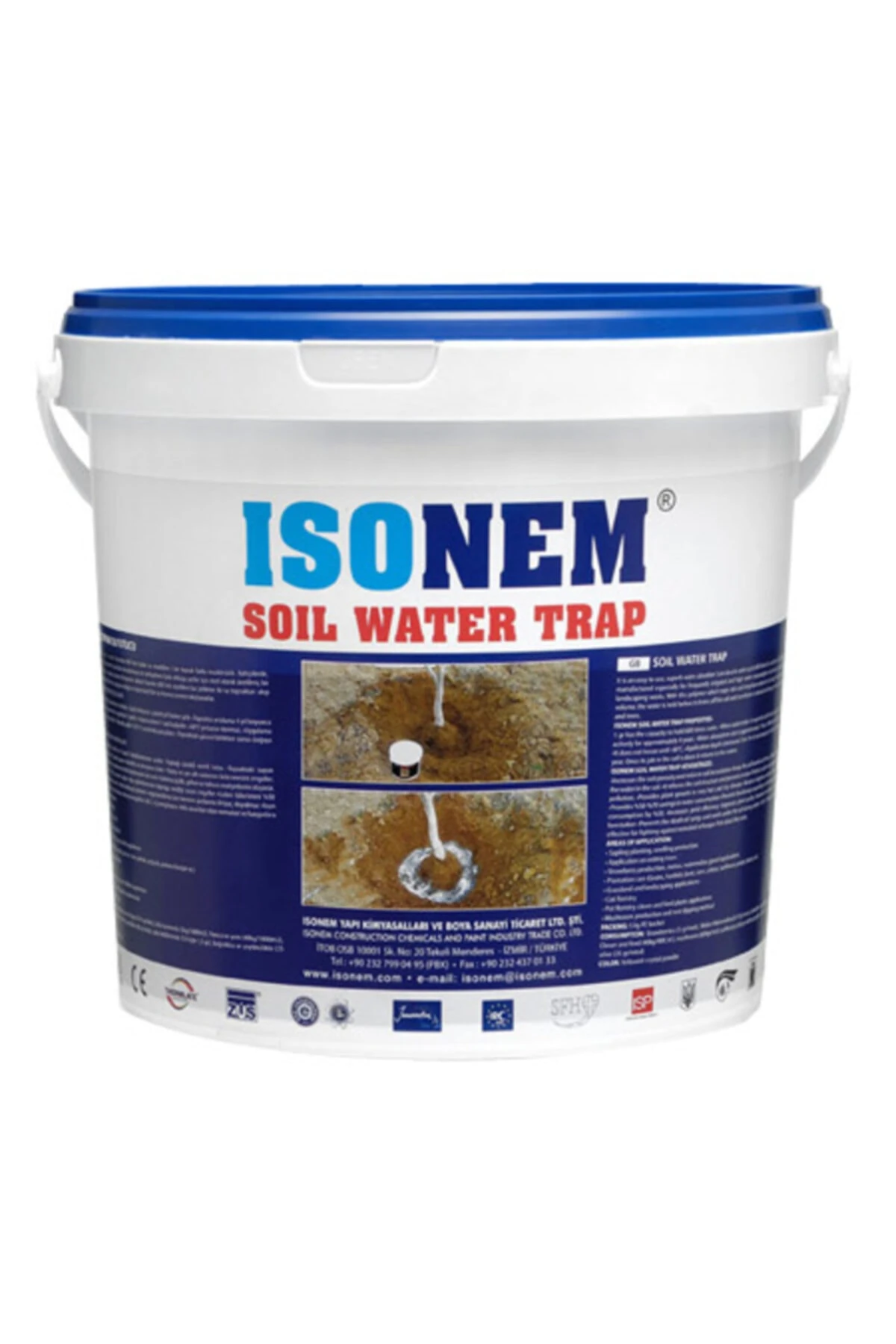 Soil Water Trap Toprak Emme Engelleyici Su Tutucu Toz 5 Kg