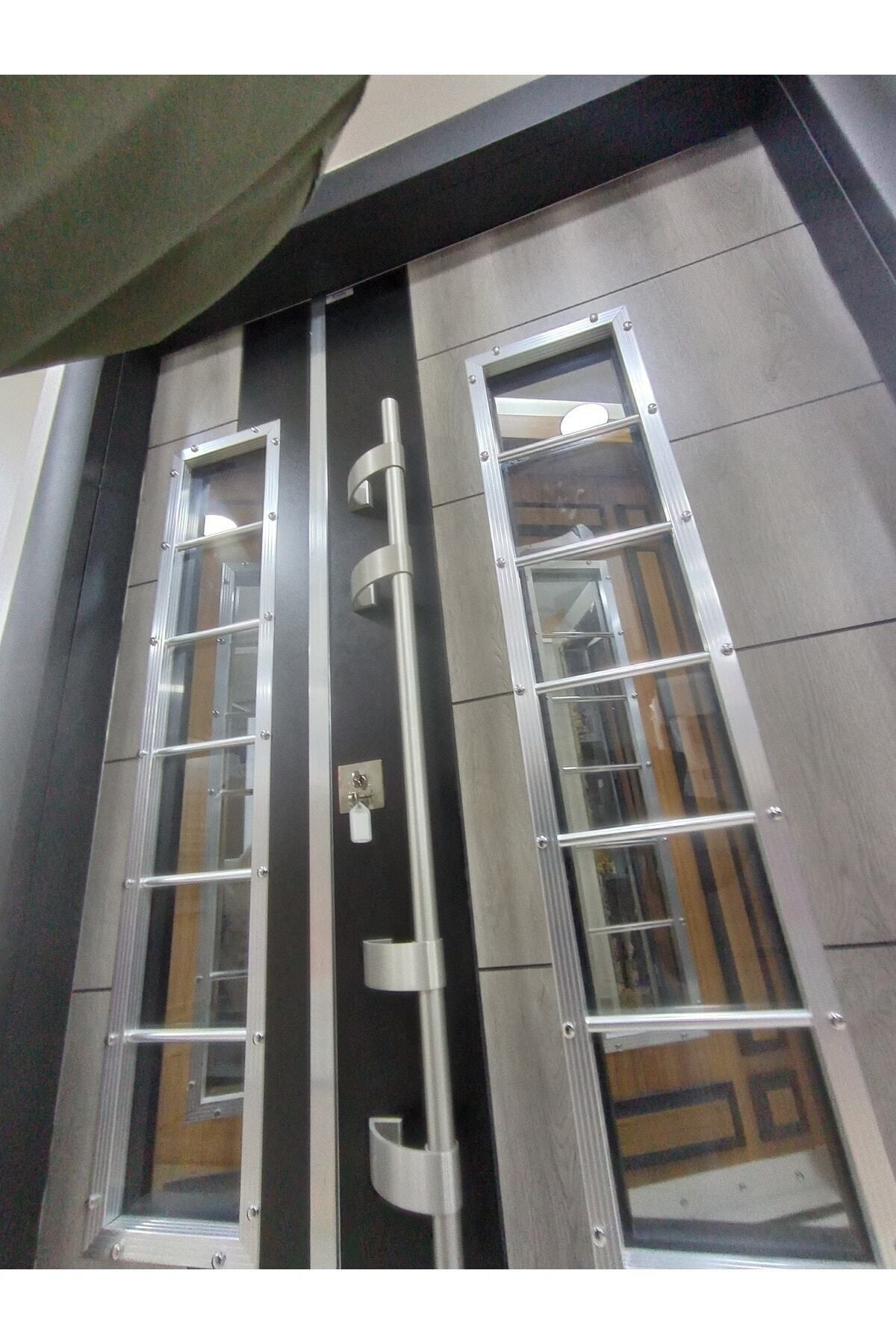 Çelik Kap, Düz Model Bina Giriş Kapısı Apartman Kapısı Sol Açılım