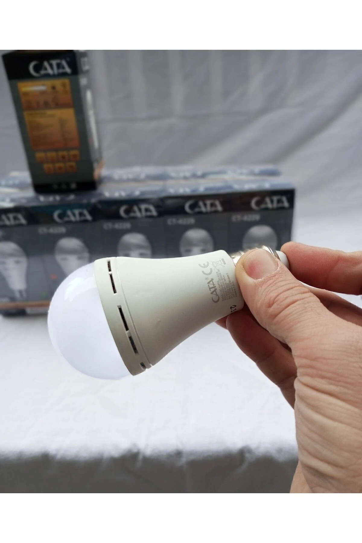 Şarjlı Led Ampül Ct-4229 (10 ADET)