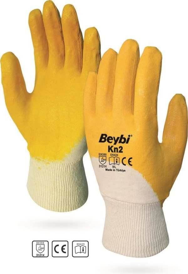 Pamuk Nitirl PMK KN2 10 Beden Eldiven 12li Paket EN388 (3121X)