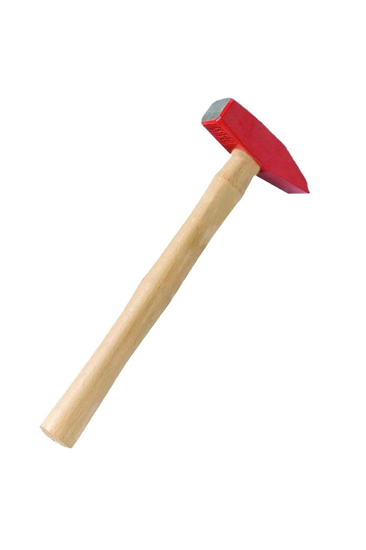 Ağaç Saplı Kırmızı Çekiç 200 Gr