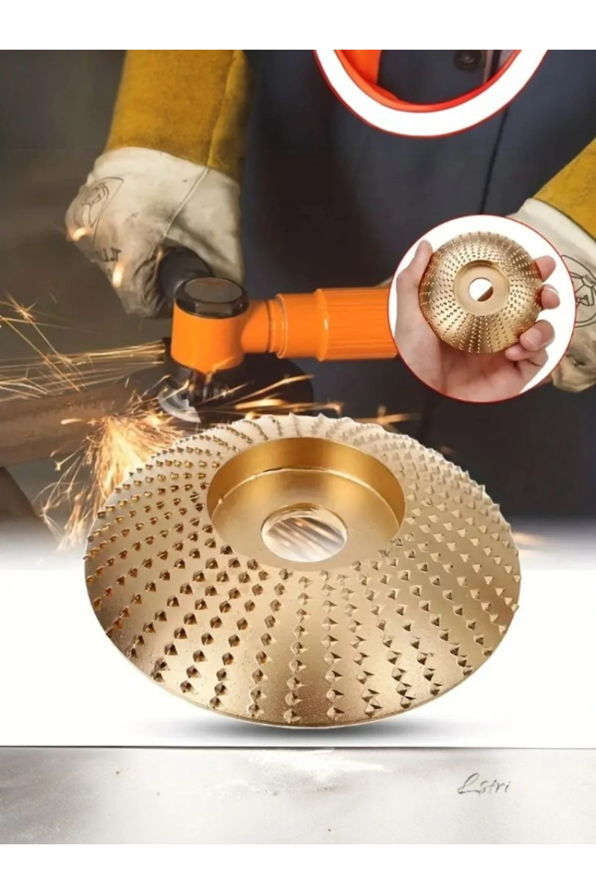 Ahşap Oyma Törpü diski avuç taşlama uyumlu törpüleme aşındırma raspalama disk