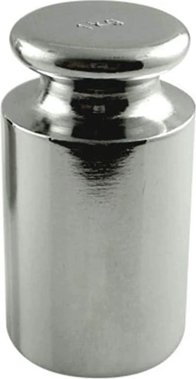 Dijital Terazi Için Kalibrasyon Ağırlığı, Karbon Çelik, Krom Kaplama, 1000G (1kg Wgt) (Yurt Dışından)