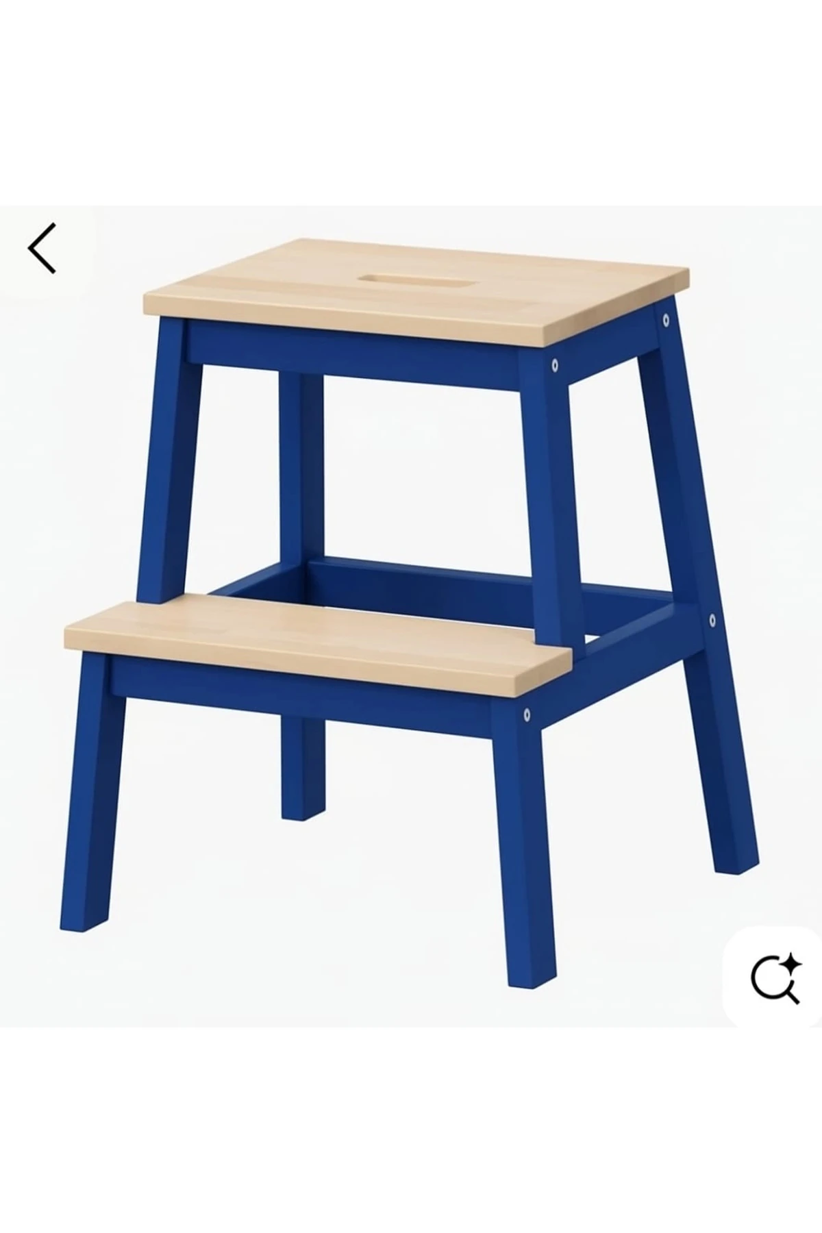 Montessori Basamaklı Tabure (Mavi)