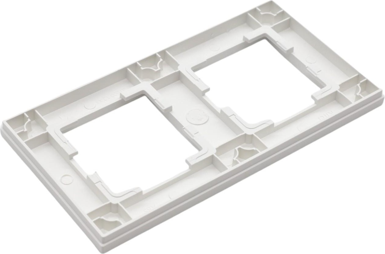 RİTA BEYAZ İKİLİ YATAY ÇERÇEVE (4'LÜ PAKET)