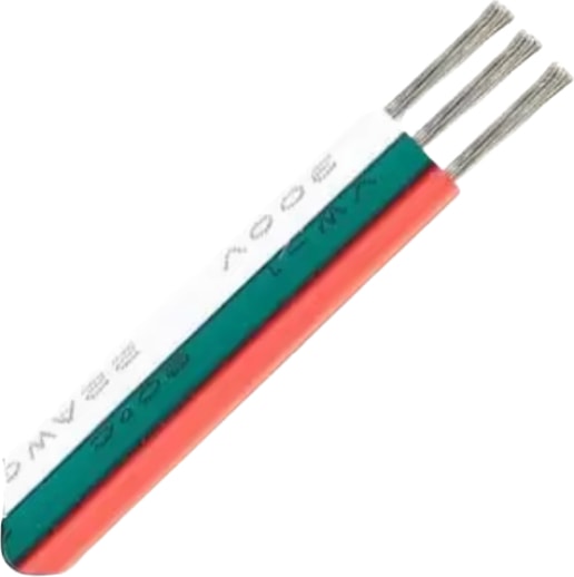 3 Pin Kordon Kablo 3X0.22MM Şerit LED Kablosu 3 Lü Jst Elektrik Kablosu Kalaylı Bakır Kablo 100 Metre