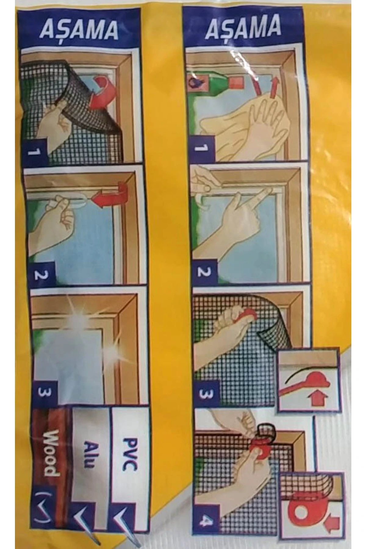 Comfortkupa Hazır Sineklik Kapı Pencere Sinekliği Sivrisinek Böcek Kovucu 0,75 M X 1,25 M