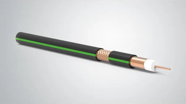 Rg6-U6 Uydu Kablosu Ccs Siyah Renk 500 Mt'lik Top