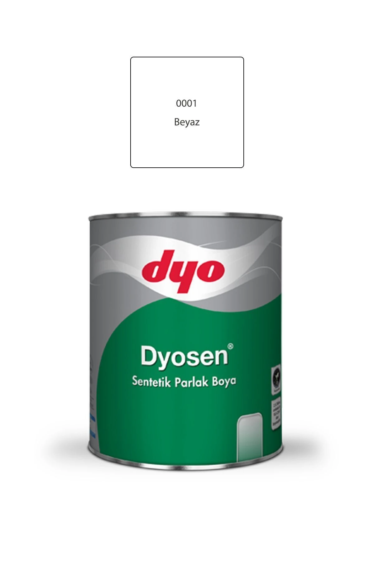 Dyo Sen Sentetik Yağlı Boya Parlak Beyaz