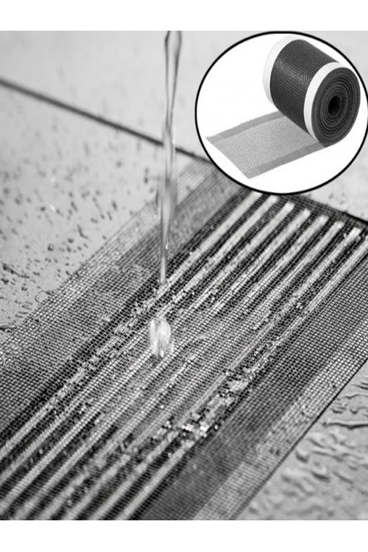 Yeni Nesil Kendinden Yapışkanlı Banyo - Mutfak Gider Filtresi (1 ADET-4 METRE)