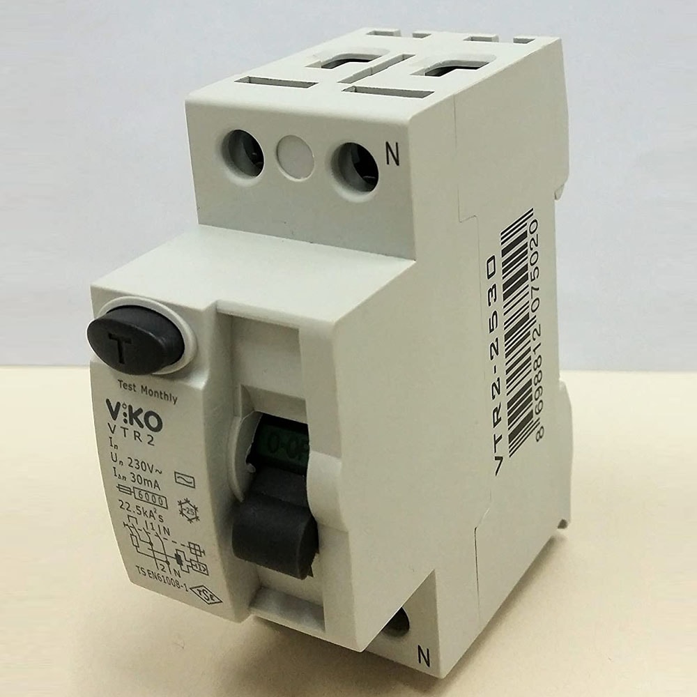 VTR2-2530 Kaçak Akım Koruma Rölesi 1X25A 30 Ma