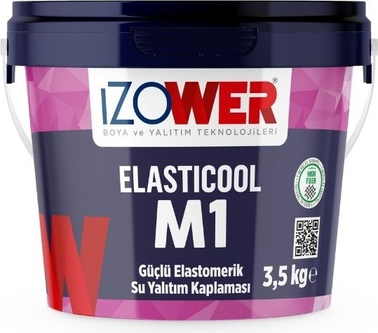 Izower M1 Güçlü Elastomerik Su Yalıtım Kaplaması- Kiremit Rengi - 3,5 kg