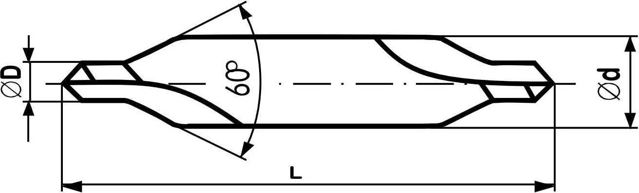 1,00MM Pld DIN333 Hss Punta Matka Matkabı