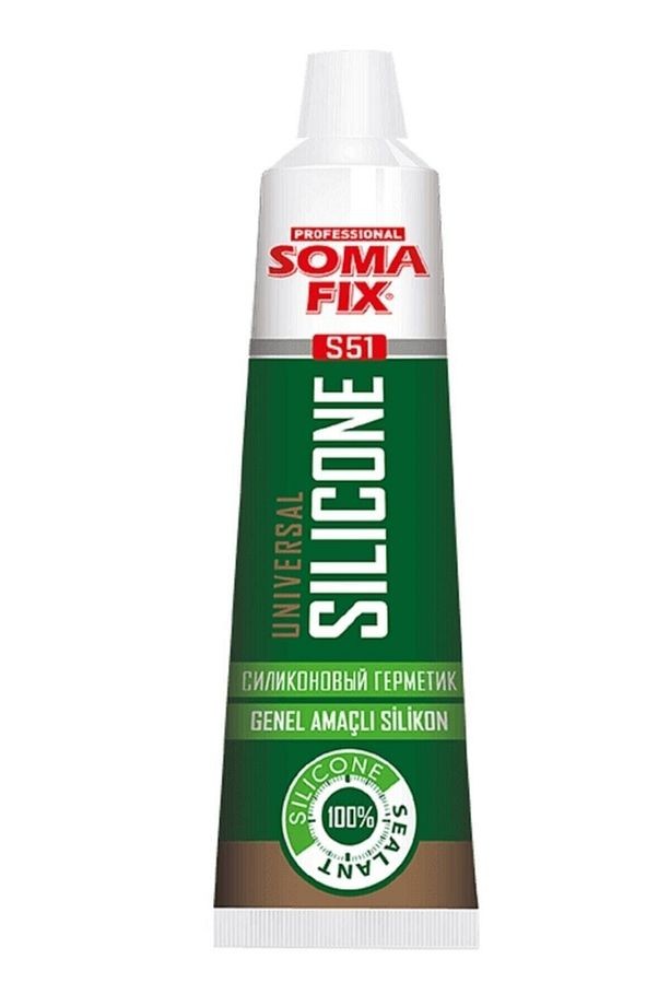 Siyah Tüp Silikon 50 ml